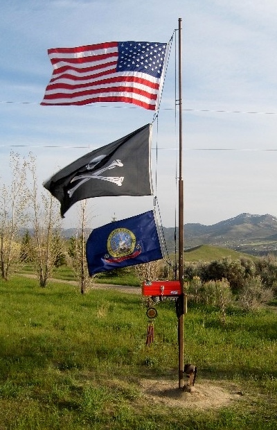 Tour of Idaho Flagpole