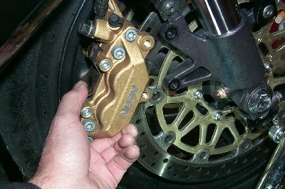 Front Caliper Removal